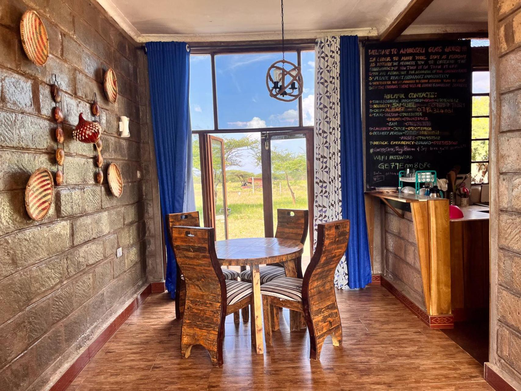 Amboseli Glass House Oloitokitok Bagian luar foto